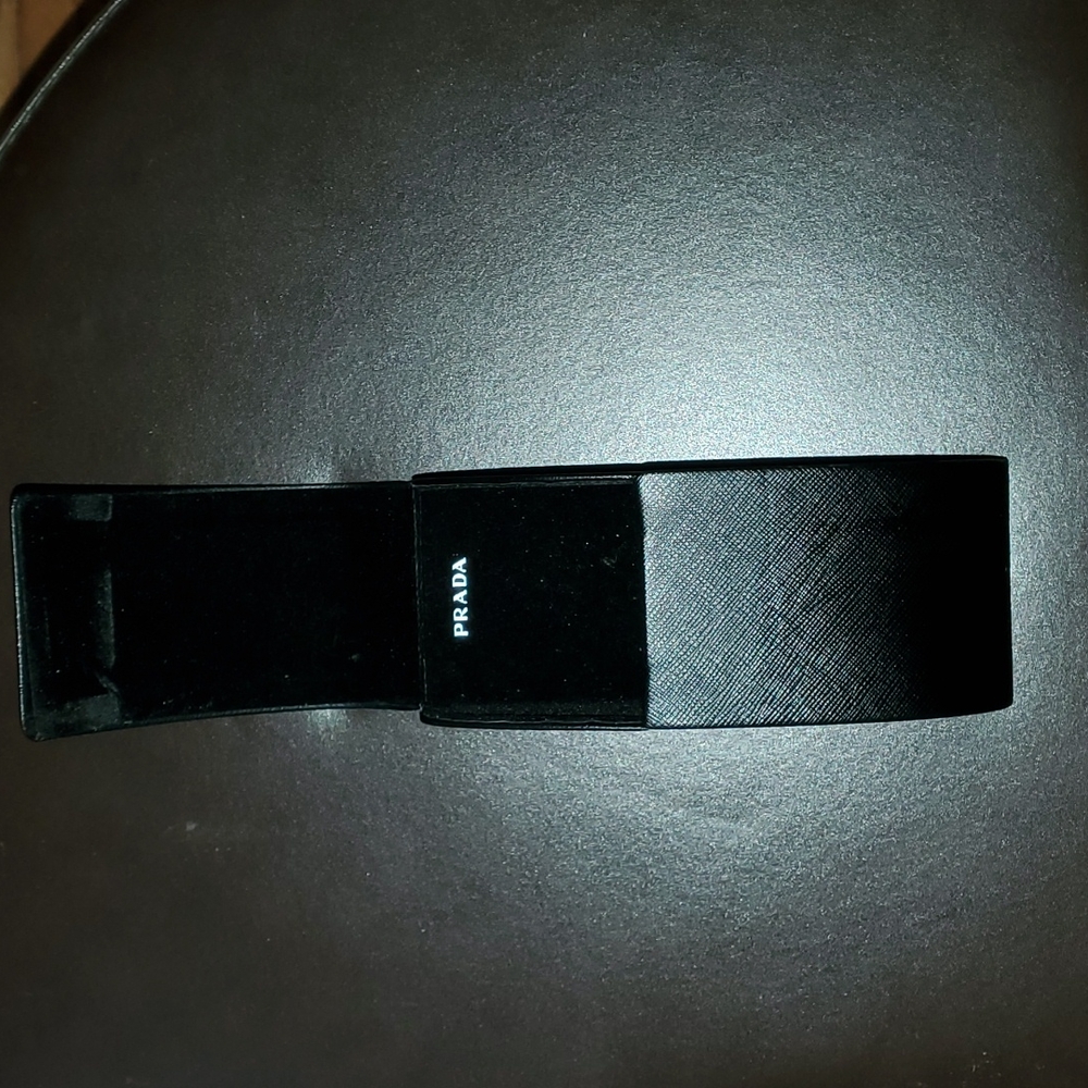 Authentic Prada Black Sunglasses Case - image 1